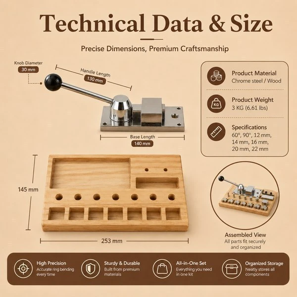 flat-base-ring-bender-kit-technical-data-size